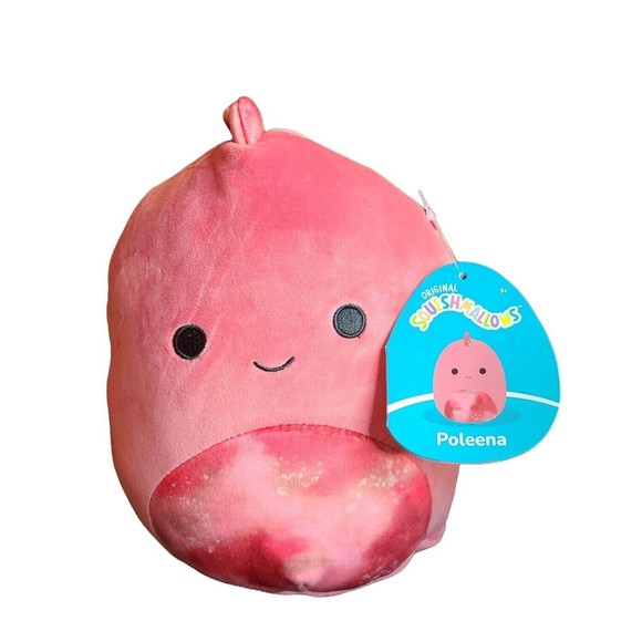 ORIGINAL SQUISHMALLOW 7.5" POLEENA the DINOSAUR PLUSH NEW - Picture 1 of 3